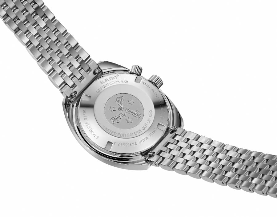 Rado Tradition Captain Cook MKII Automatic Limited Edition Case Back