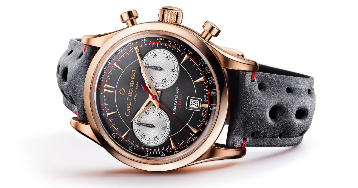 Pre Baselworld 2019: The New Carl F. Bucherer Manero Flyback in 18 k rose gold case