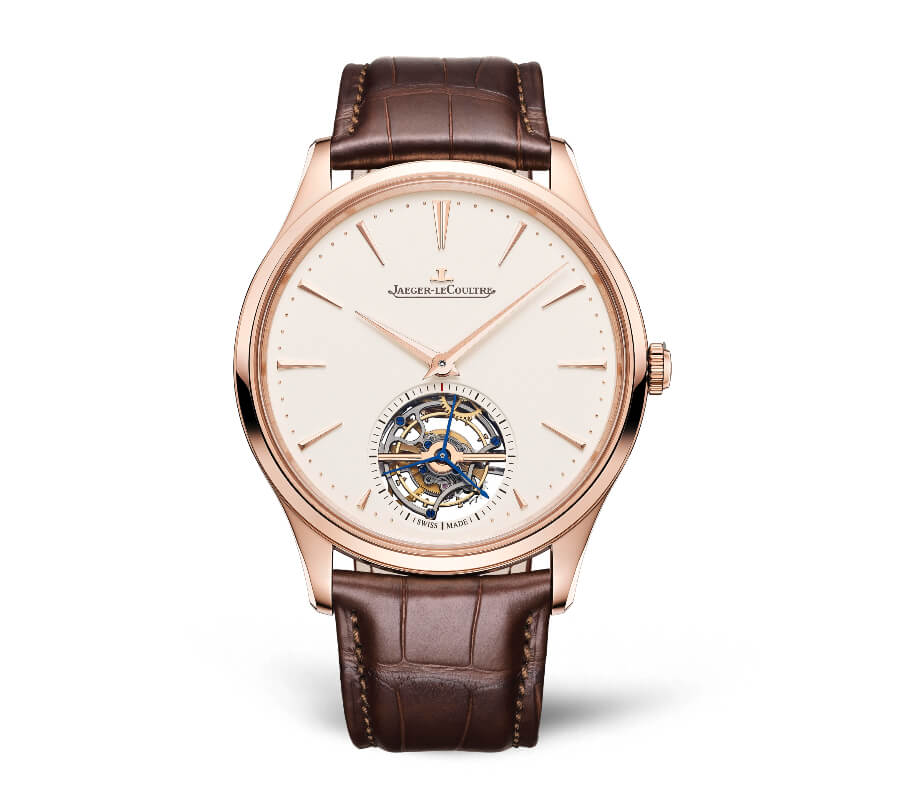 Jaeger-LeCoultre Master Ultra Thin Tourbillon In Pink Gold