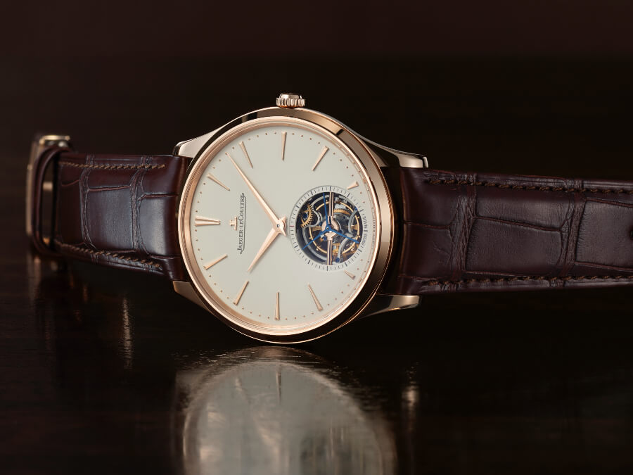 Jaeger-LeCoultre Master Ultra Thin Tourbillon In Pink Gold Watch Review