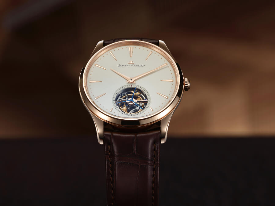 The New Jaeger-LeCoultre Master Ultra Thin Tourbillon In Pink Gold