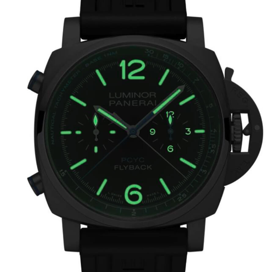Panerai Luminor Yachts Challenge Super Luminova