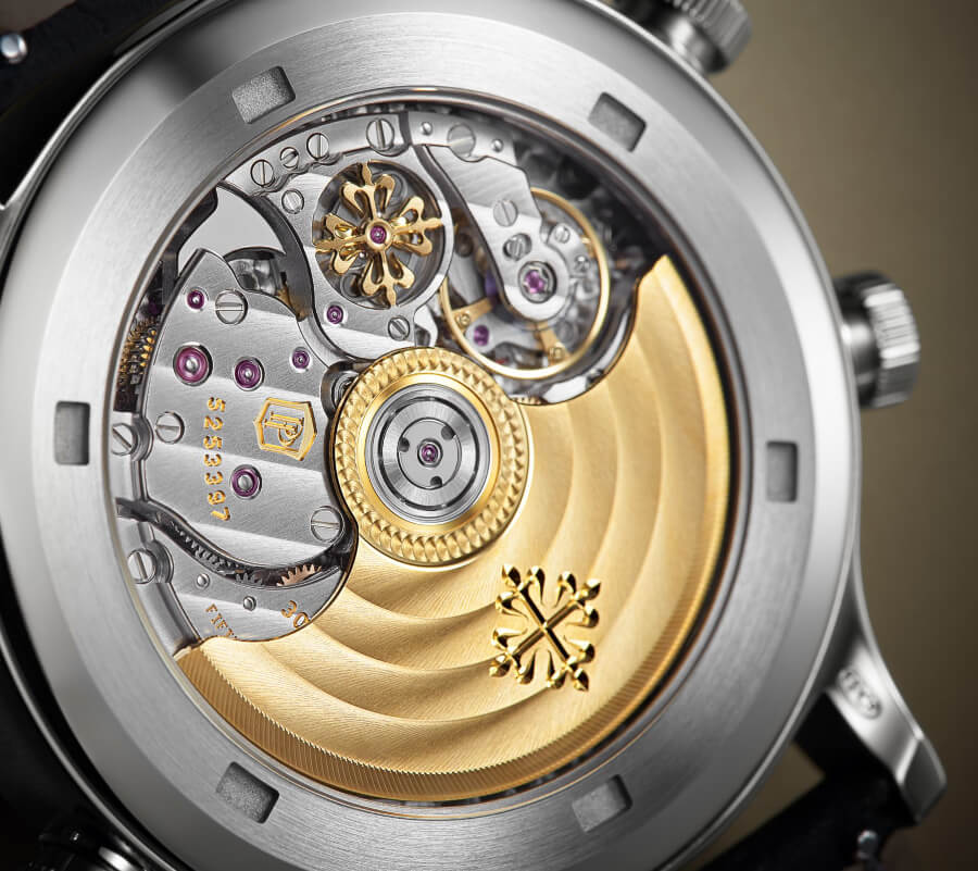 Patek Philippe Ref. 5520P-001 Alarm Travel Time Movement