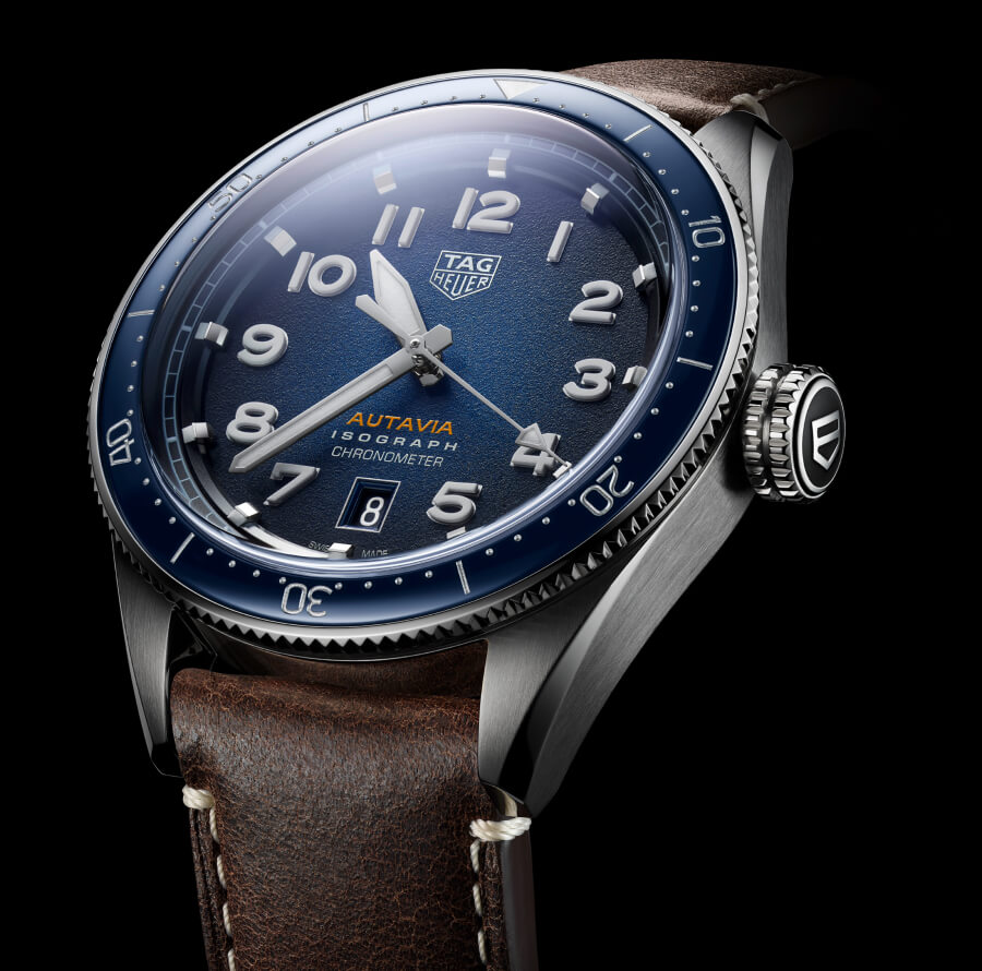 TAG Heuer Autavia Isograph Blue Dial