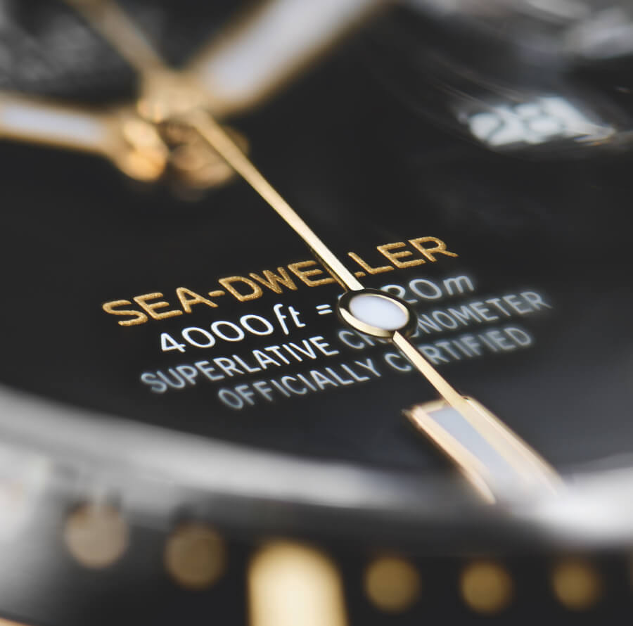 Rolex Sea-Dweller Reference 126603 Dial