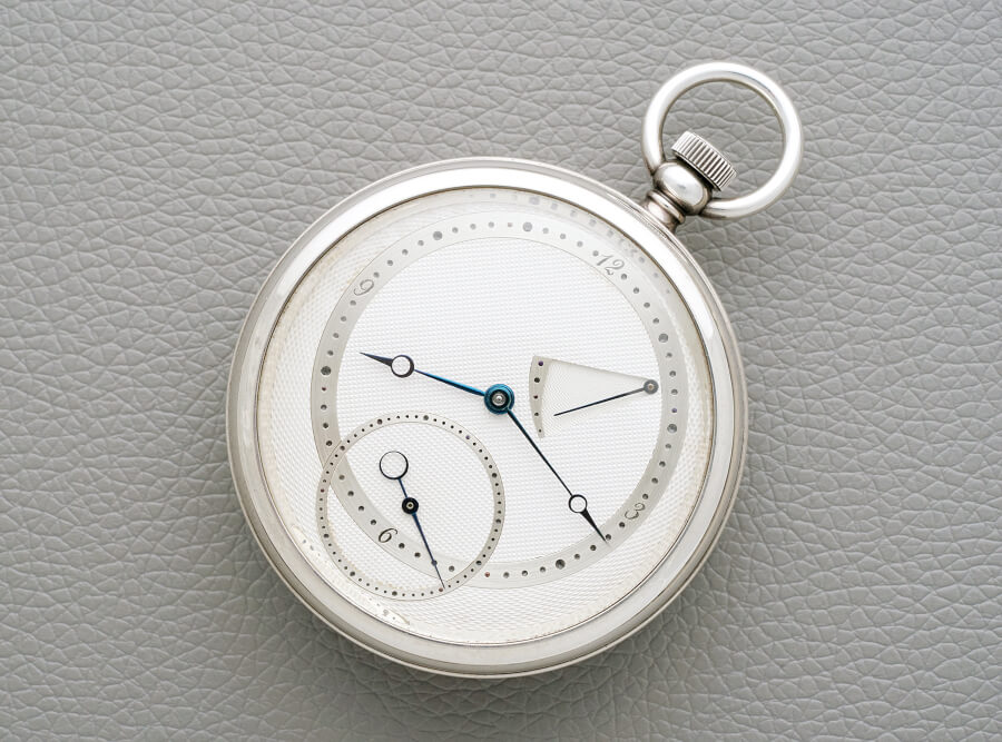 Kari Voutilainen's first tourbillon pocket watch prototype