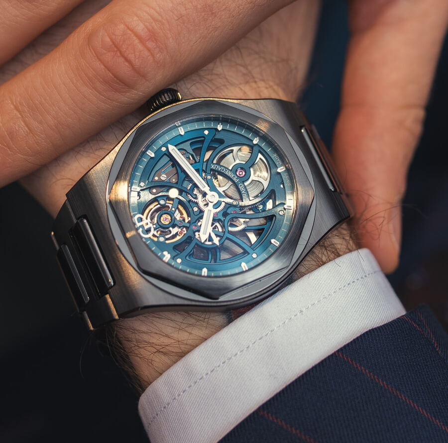 Girard-Perregaux Laureato Skeleton “Earth to Sky” Edition Watch Review
