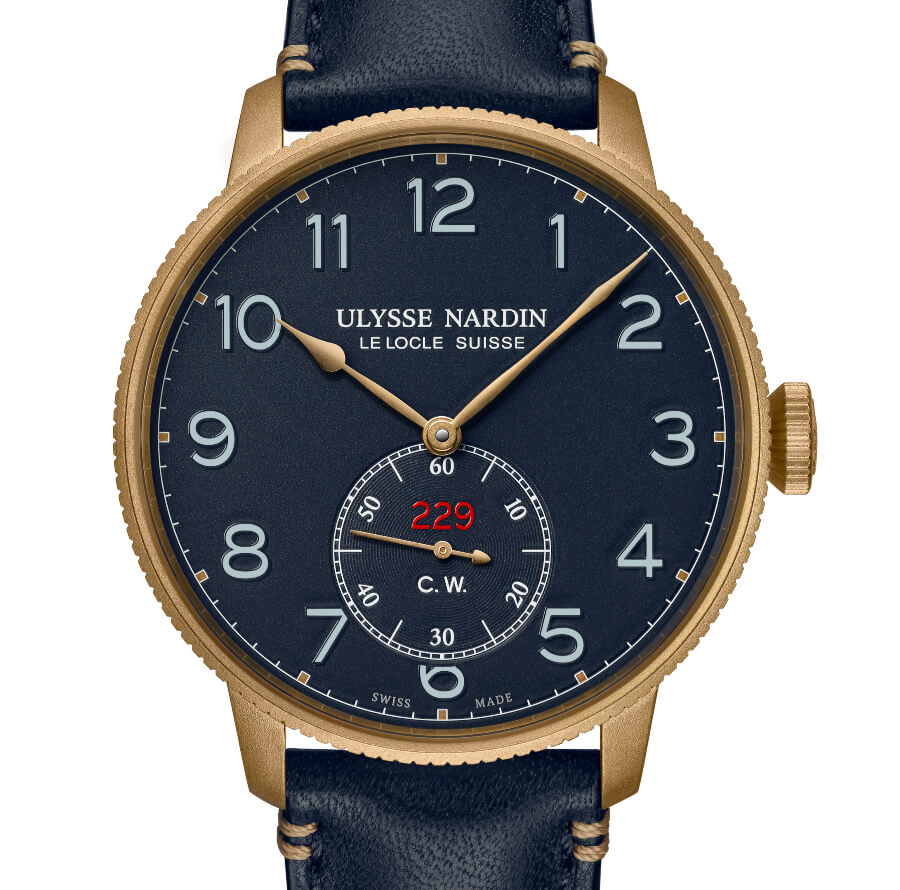 Ulysse Nardin Marine Torpilleur Military In Bronze