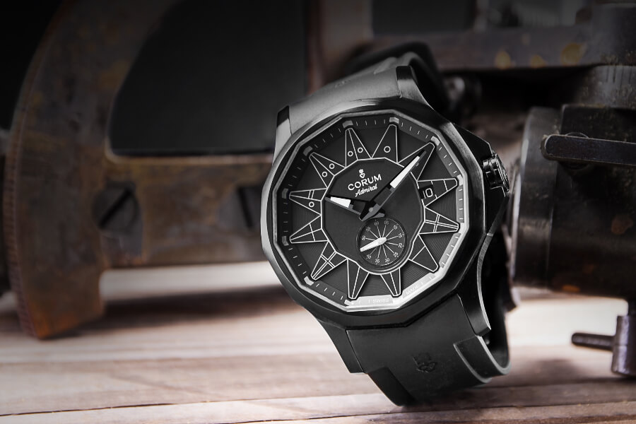 The New Corum Admiral 42 Full Black