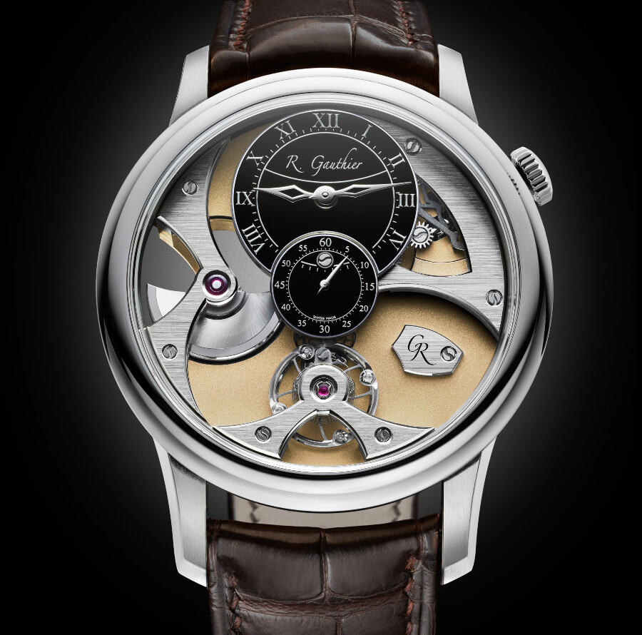 Romain Gauthier Insight Micro-Rotor White Gold Limited Editions