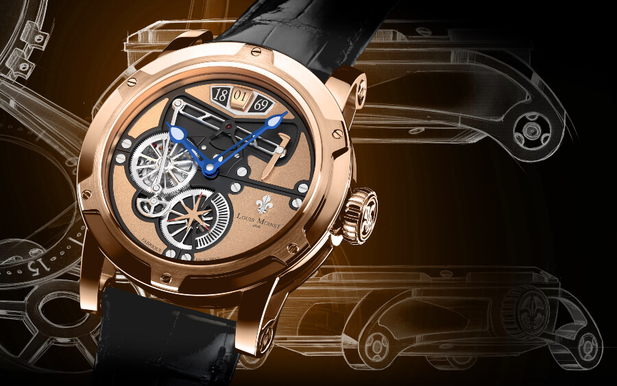Louis Moinet Men Watch