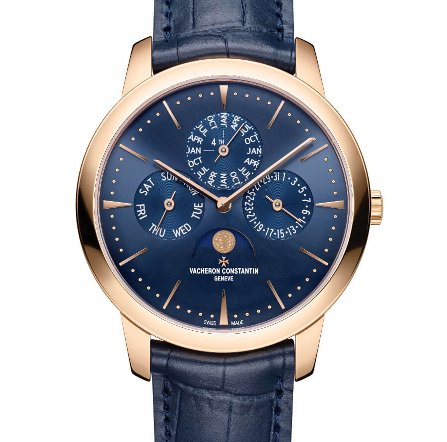 Vacheron Constantin Patrimony Perpetual Calendar Ultra Thin In Rose 