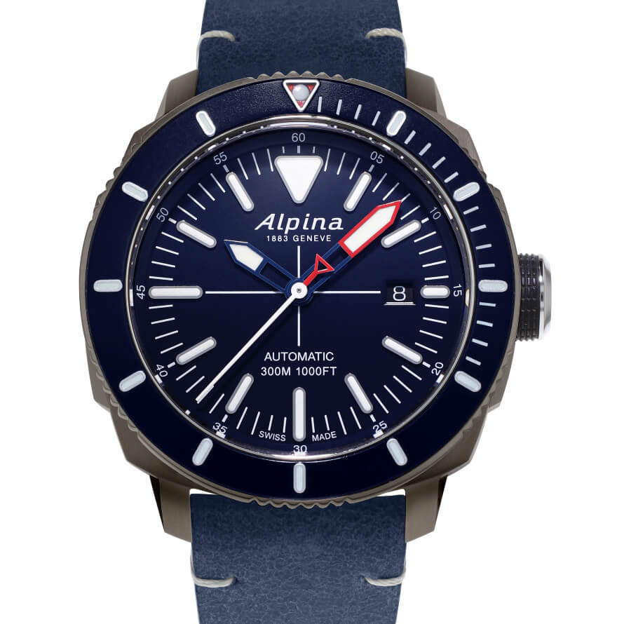 Alpina Seastrong Diver 300 Blue Dial