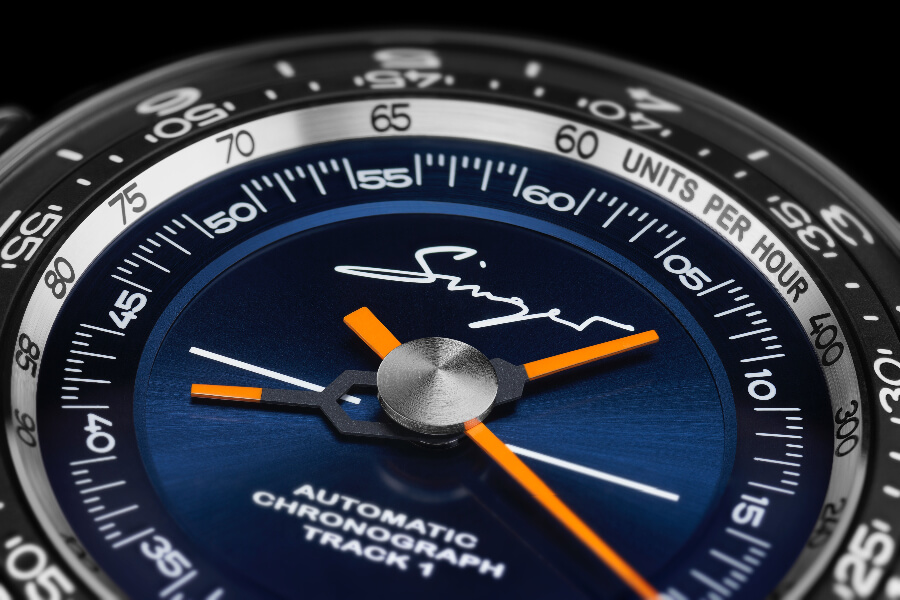 Singer Track1 London Edition Blue Dial