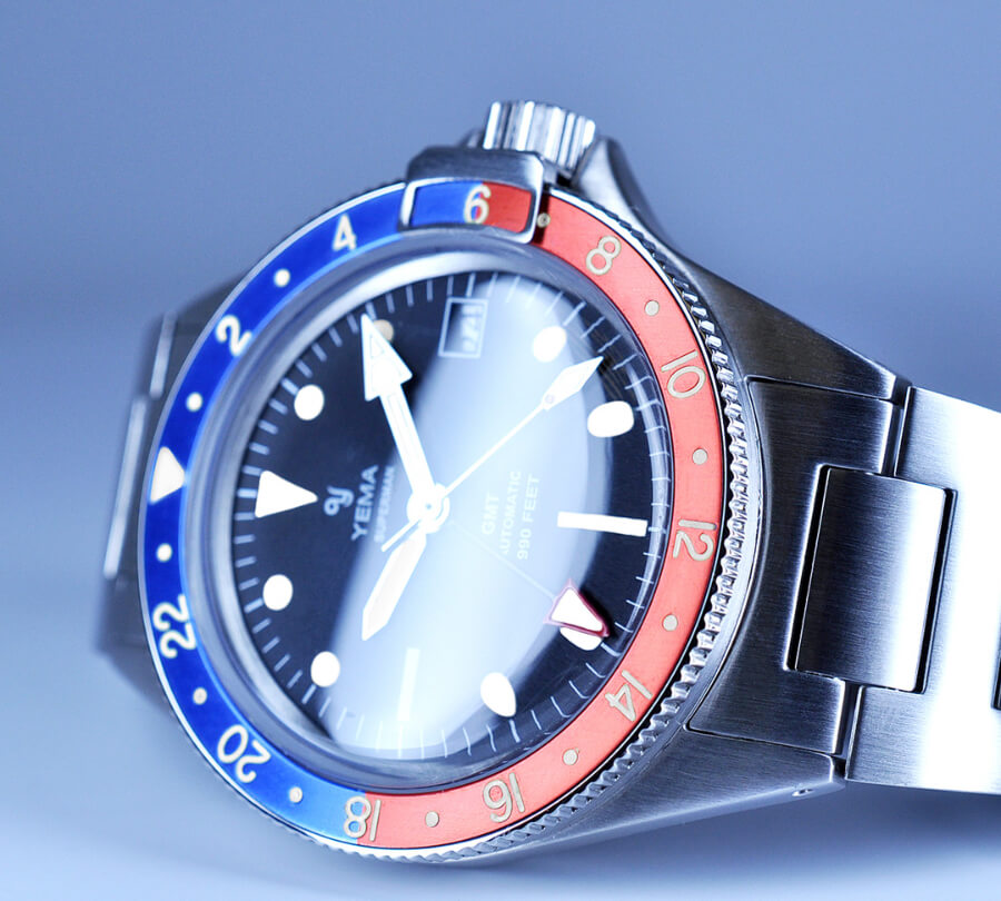 Yema Superman Heritage GMT Pepsi