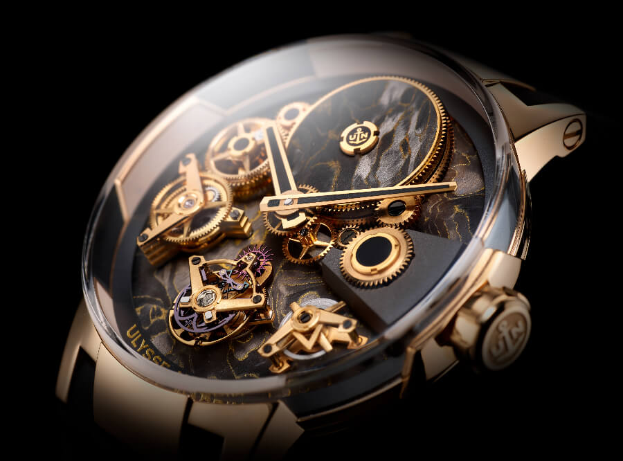 Ulysse Nardin’s Executive Tourbillon Free Wheel Movement