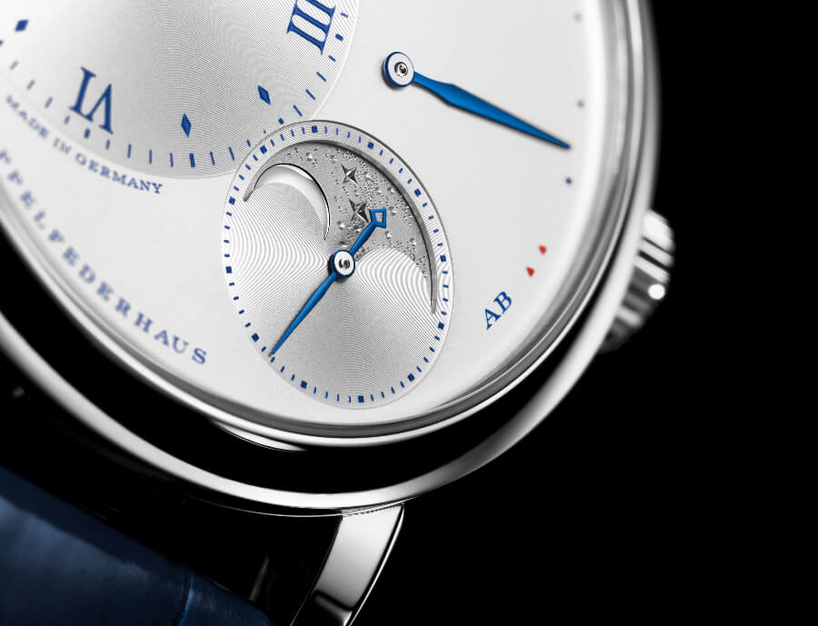A. Lange & Söhne Little Lange 1 Moon Phase “25th Anniversary” Dial
