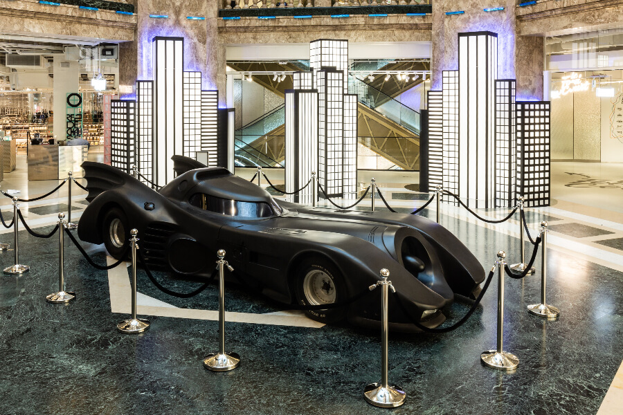 The Batmobil in Pris