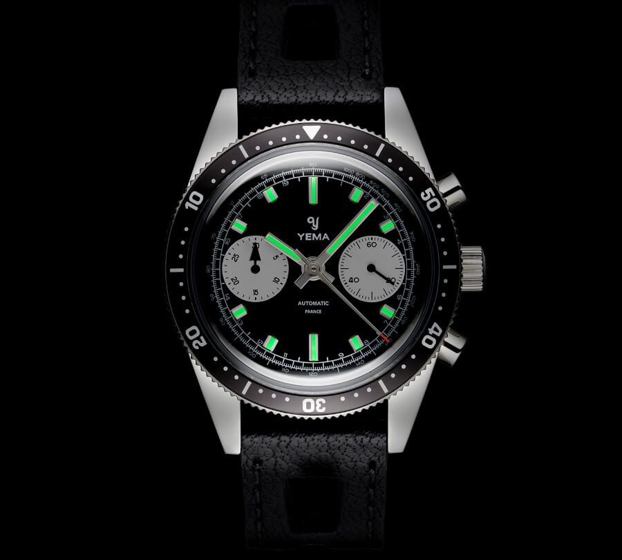 Yema Speedgraf SuperLuminova