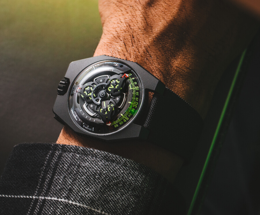 Urwerk UR-100 SpaceTime Hands On
