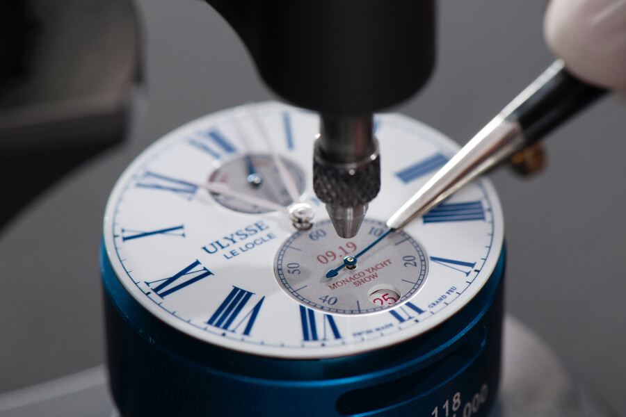 Ulysse Nardin Marine Torpilleur Monaco Yacht Show Limited Edition Dial