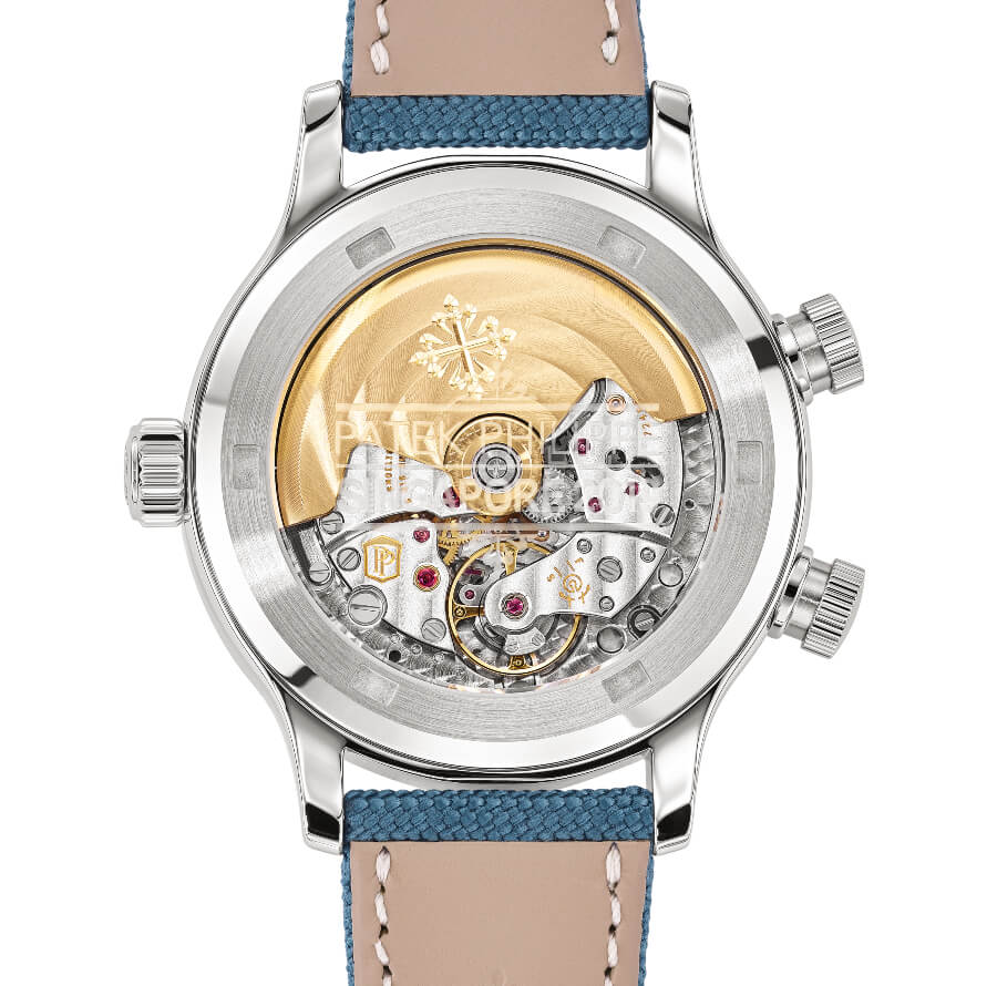 Patek Philippe Ref. 7234A-001 Calatrava Pilot Travel Time Singapore 2019 Special Edition Movement