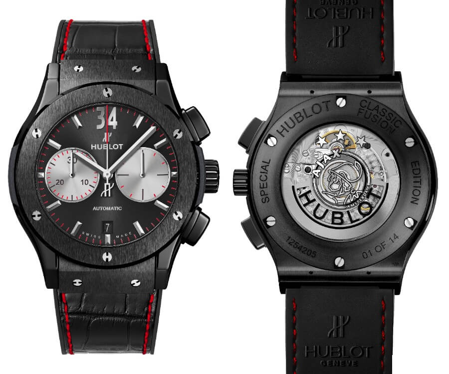 The New Hublot Classic Fusion Chronograph Ajax Amsterdam Special Edition