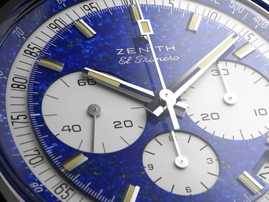 Zenith “One-Off” El Primero Chronograph In Platinum A386 Dial