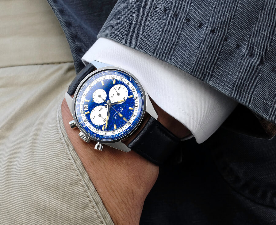 Zenith “One-Off” El Primero Chronograph In Platinum A386 Watch Review