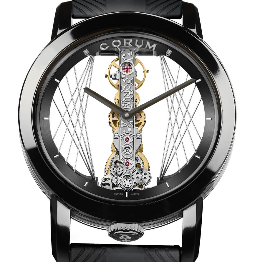 Corum Golden Bridge Round 43 Art Deco Ref 113.955.95/F371 CA59G - B113/03952