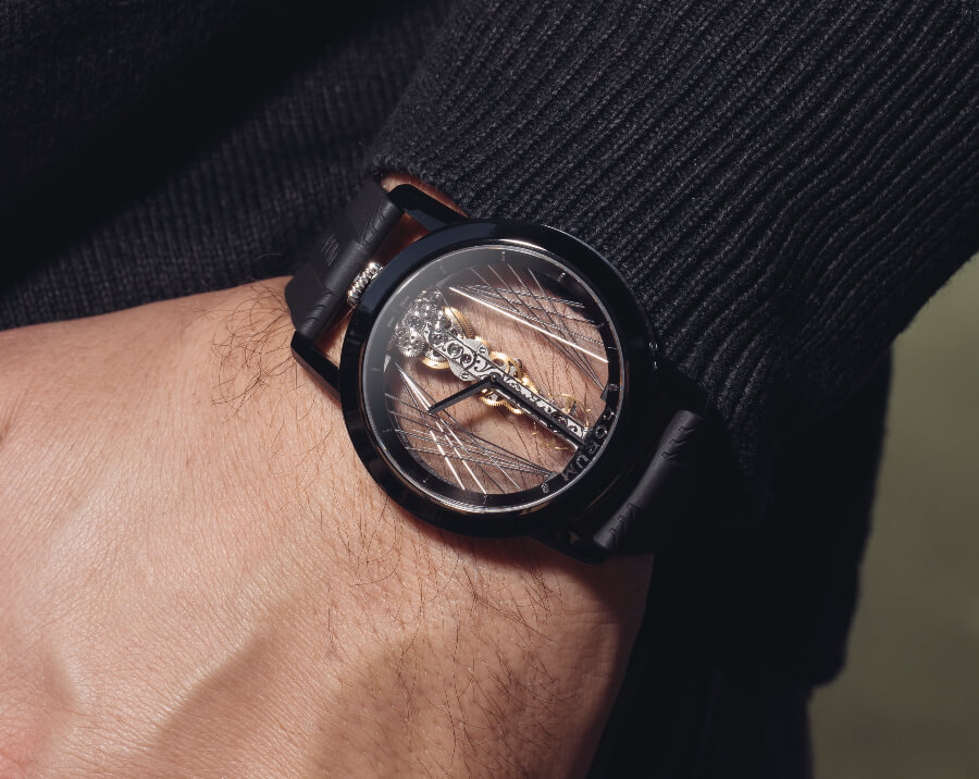 Corum Golden Bridge Round 43 Art Deco Watch review
