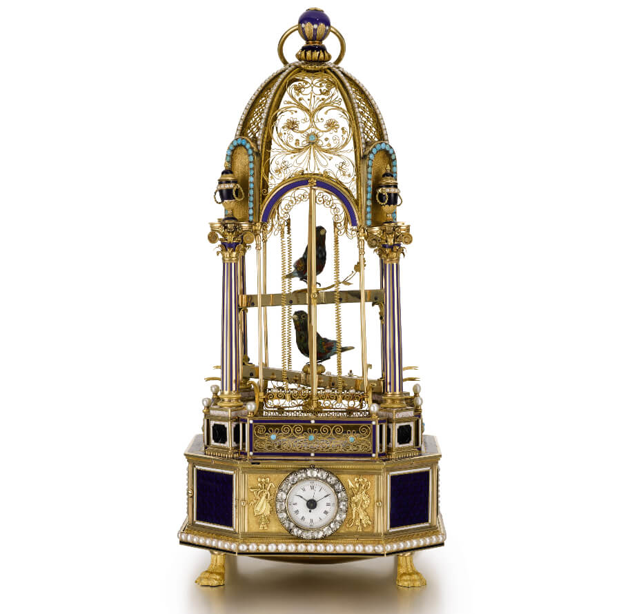 Frères Rochat - Double singing bird cage, circa 1815