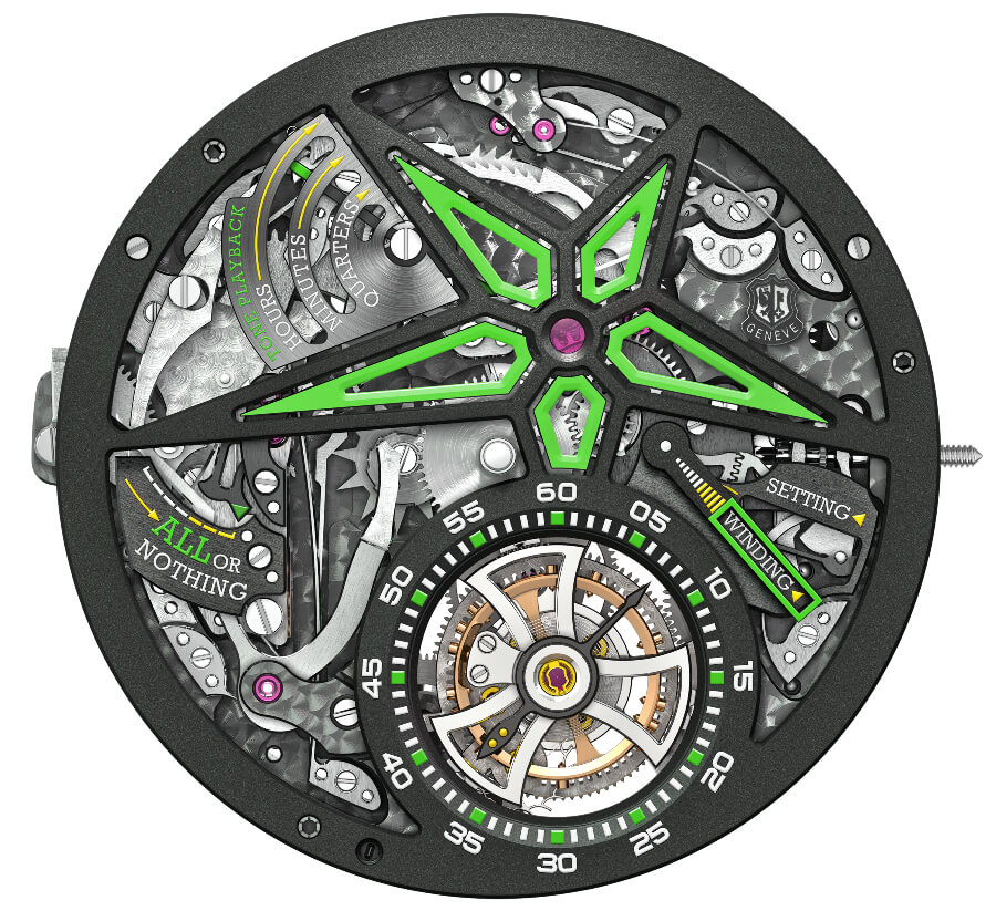Roger Dubuis RD107 Calibre In House Movement