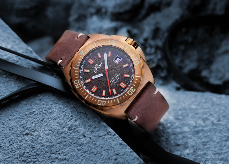 Delma Shell Star Bronze Watch Review