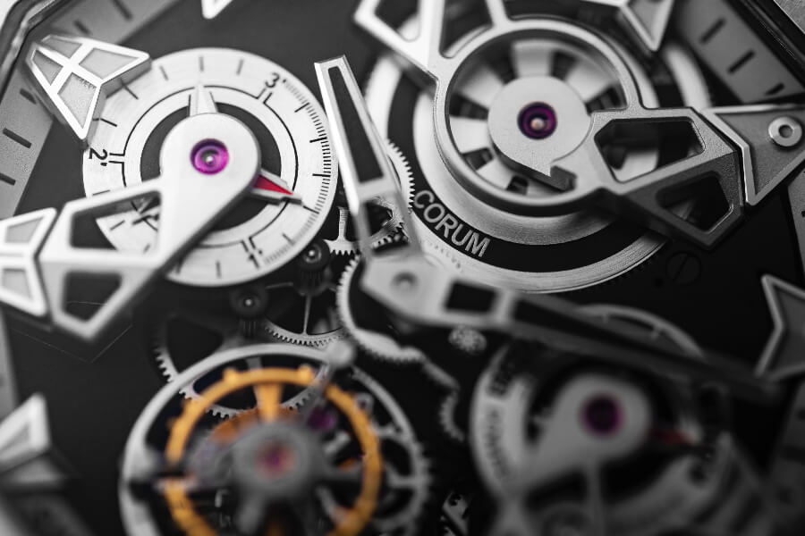 Corum AC-One 45 Openwork Tourbillon Movement
