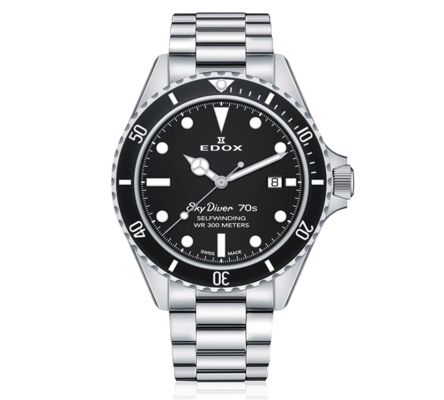 Edox Skydiver 70s Date Automatic