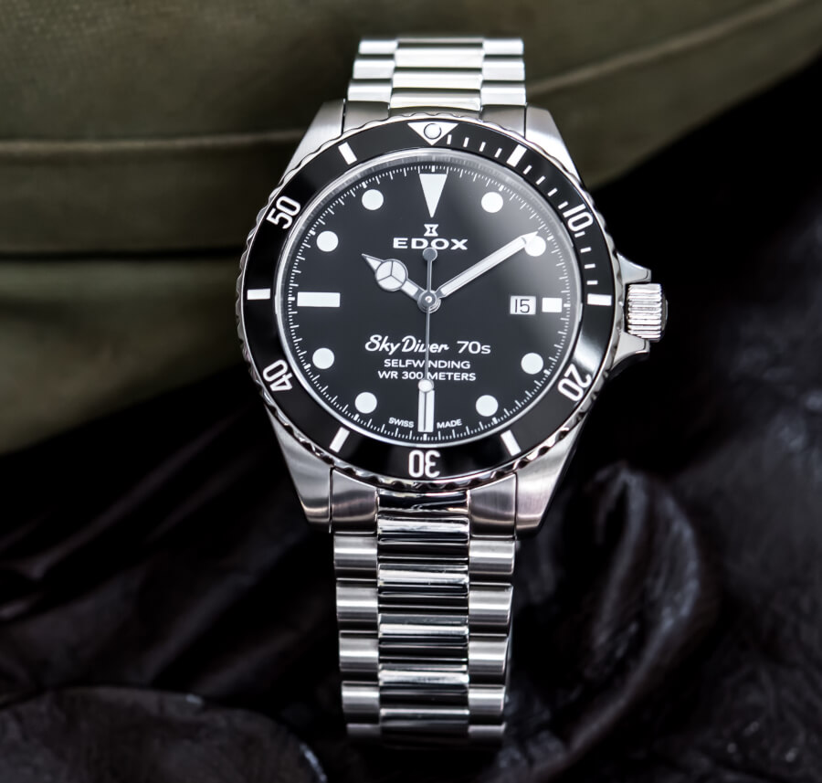 Edox Skydiver 70s Date Automatic Watch Review