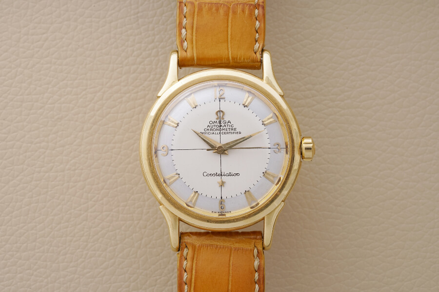 Omega Constellation in yellow gold given to JCB for his communion