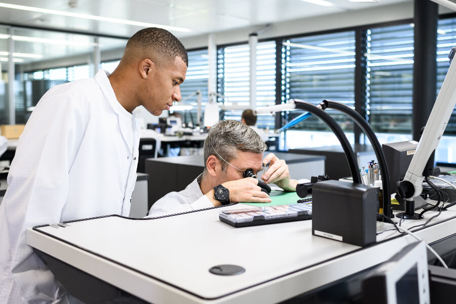 Kylian Mbappé Visits The Hublot Swiss Factory