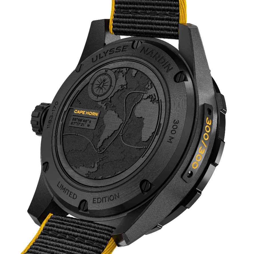 Ulysse Nardin Diver X Cape Horn Case Back