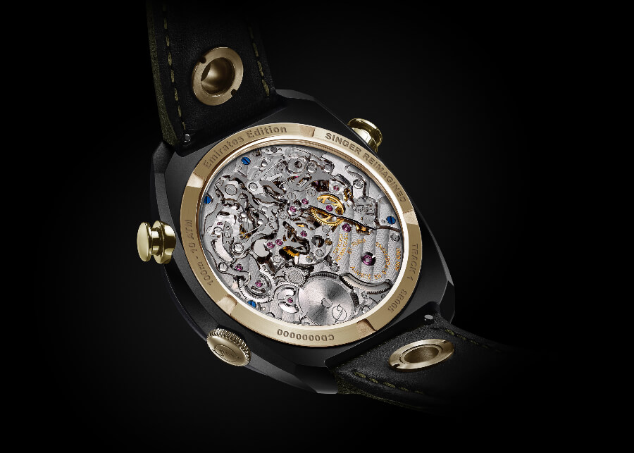 Singer Track1 Emirates Edition In House Movement Chronograph