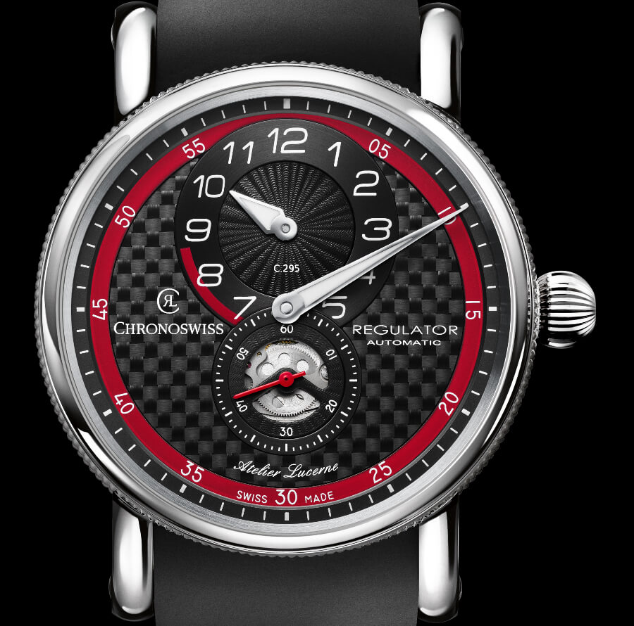 The New Chronoswiss Regulator Classic Carbon Racer