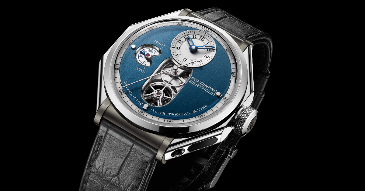 Ferdinand Berthoud FB 1.3-1 “Sapphire Blue” Chronometre