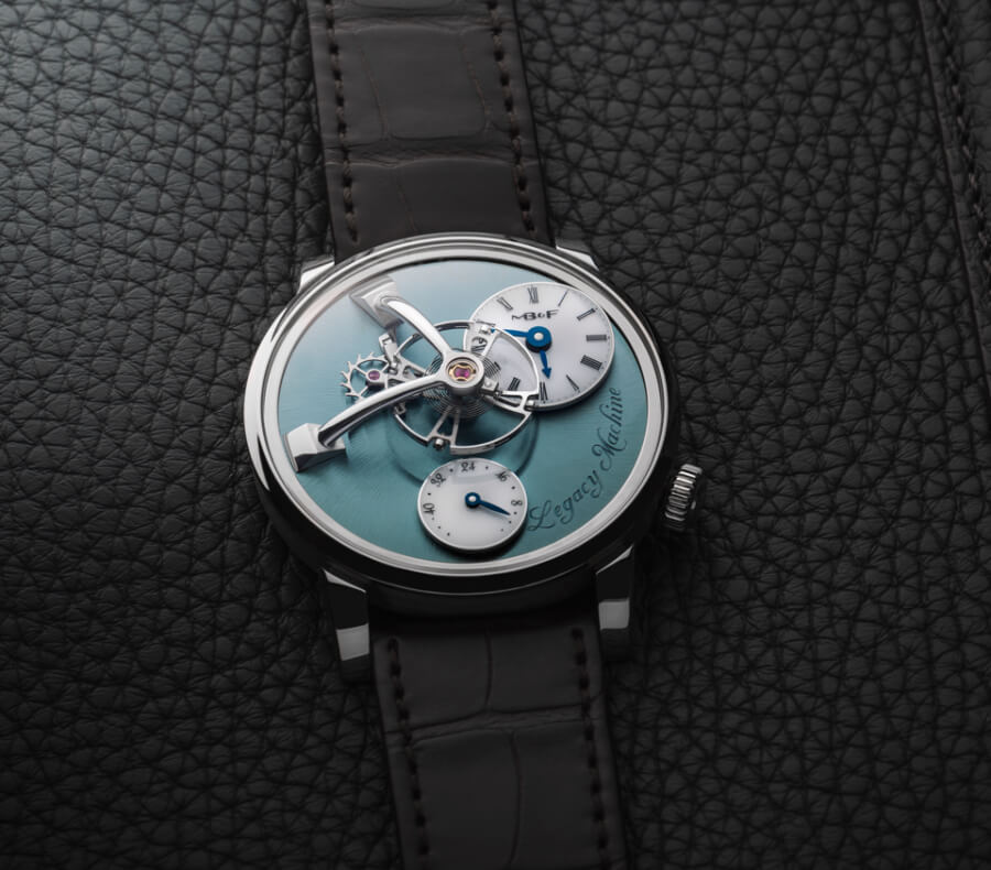 MB&F Legacy Machine 101 Palladium Hands On