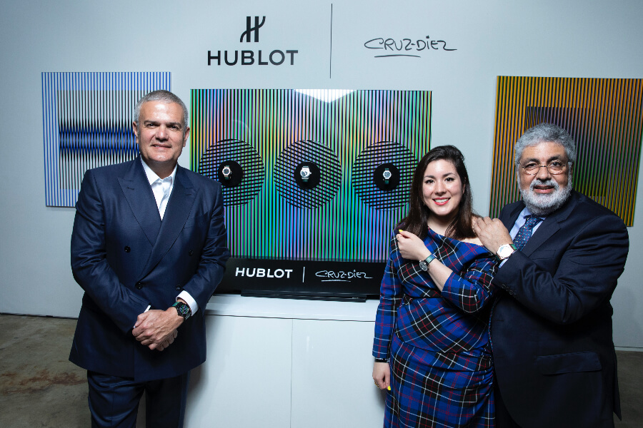 Ricardo Guadalupe, Mariana Cruz, Carlitos Cruz Hublot