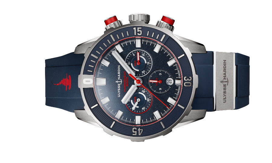 Ulysse Nardin Diver Chronograph 44mm Hammerhead Shark Limited Edition Watch Review