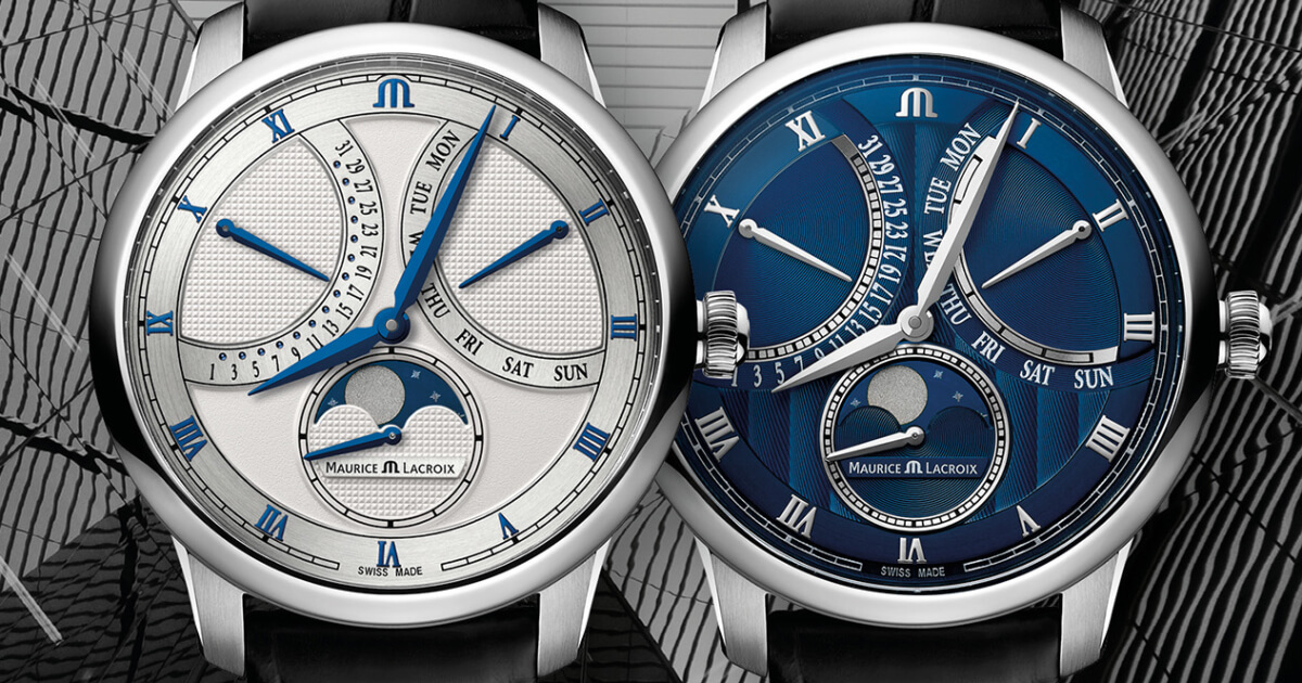 The New Maurice Lacroix Masterpiece Moonphase Retrograde (Price, Pictures and Specifications)