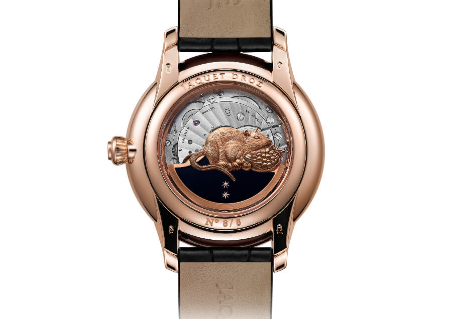 Jaquet Droz Petite Heure Minute Relief Rat