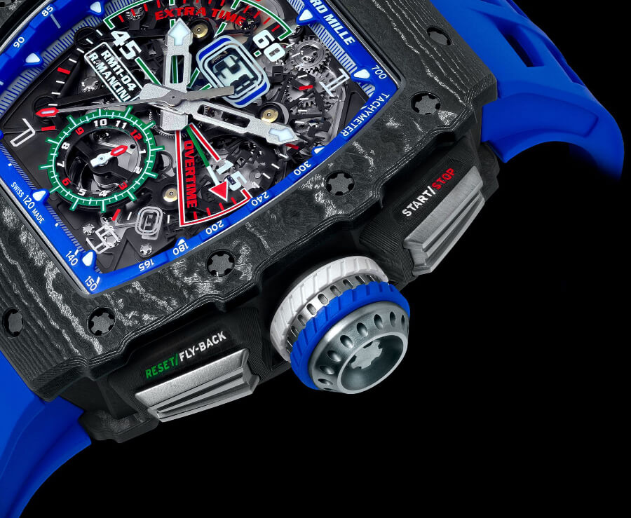 Richard Mille RM 11-04 Automatic Winding Flyback Chronograph Roberto Mancini Case