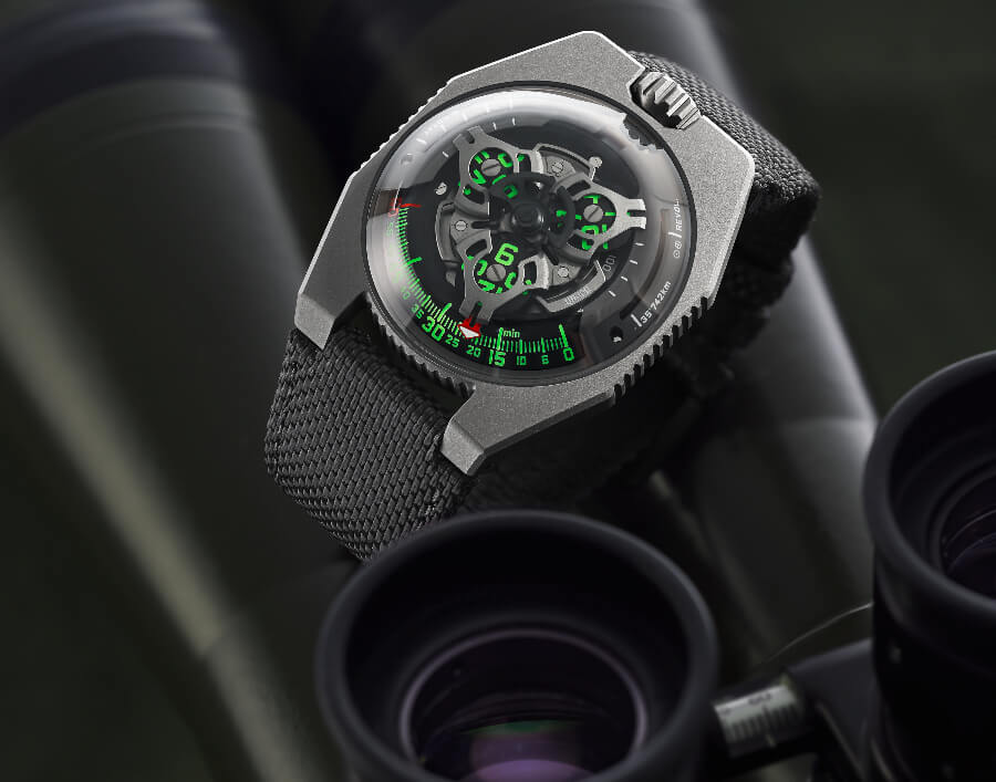 Urwerk UR-100 GunMetal Watch Review